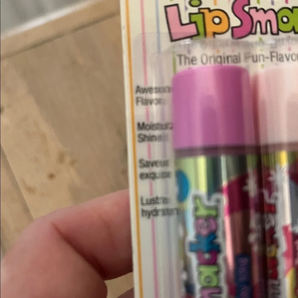 Vintage Discontinued Bonne Bell Inc Lip Smackers Holiday 3-Pack Sealed Lip Gloss